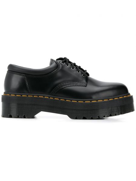 Loafers με τακούνι chunky Dr. Martens μαύρο