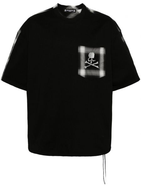 Pamut hímzett póló Mastermind Japan