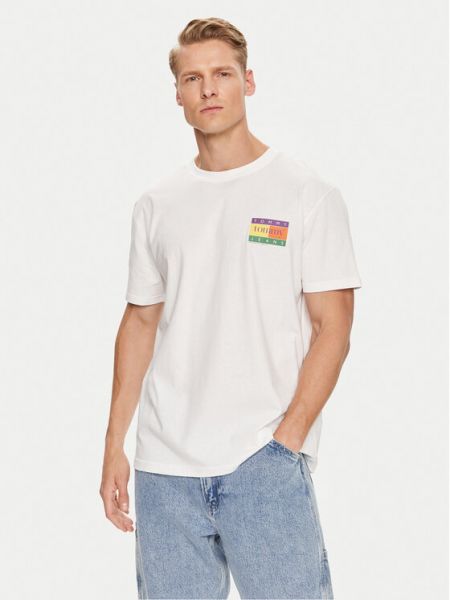 T-shirt Tommy Jeans weiß