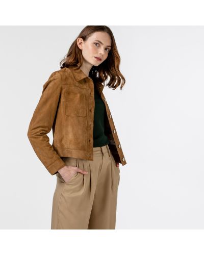Куртка Lacoste коричневая