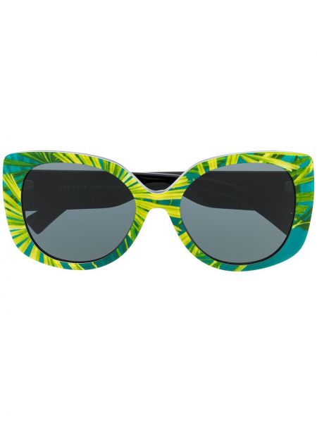 Gafas de sol oversized Versace Eyewear verde