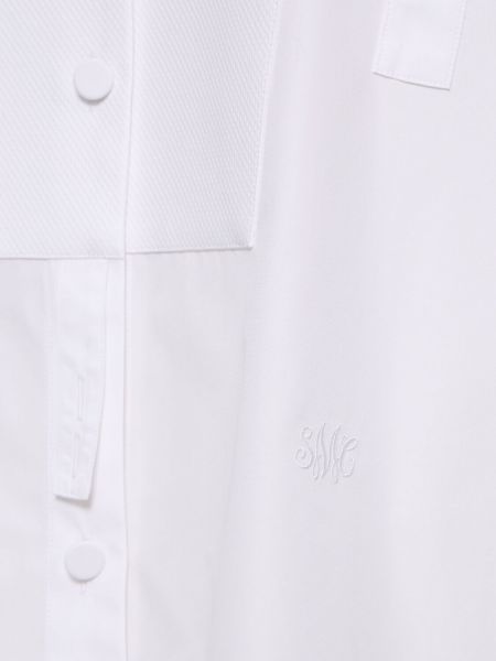 Camisa de algodón Stella Mccartney blanco