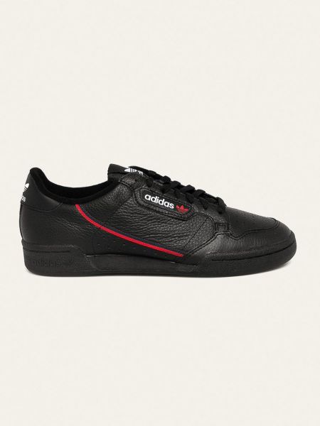 Черные кожаные кроссовки Adidas Originals