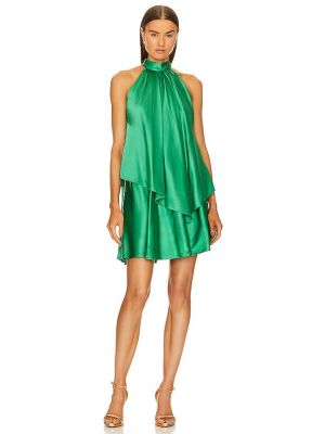 Mini vestido Michael Costello verde