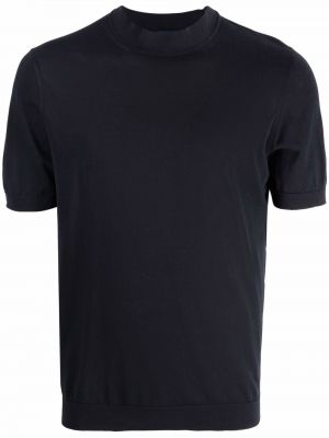 T-shirt mit rundem ausschnitt Drumohr blau