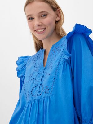 Haljina košulja Qs By S.oliver plava