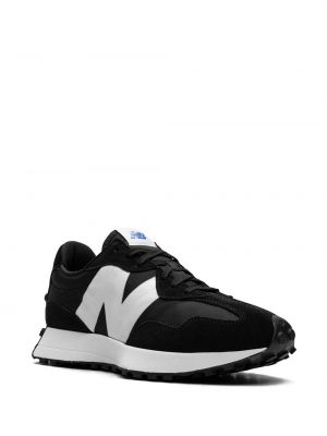 Sneakersy skórzane New Balance 327 czarne