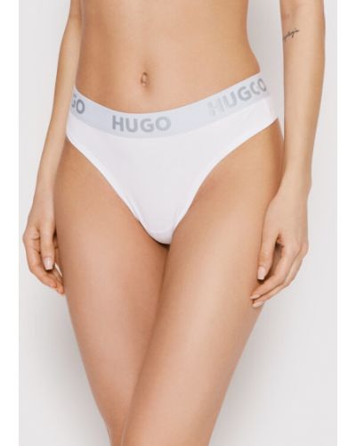 Kalhotky string Hugo bílé