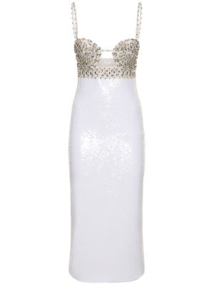 Midi haljina Patbo bijela
