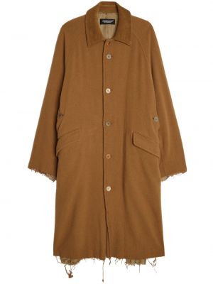 Cappotto di lana Undercover marrone