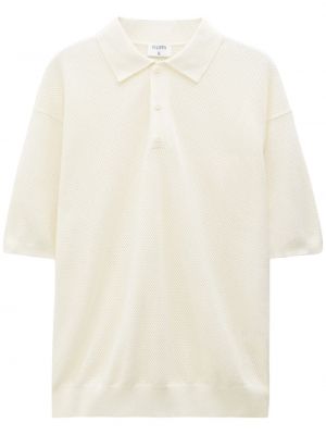 Polo majica z mrežo Filippa K bela