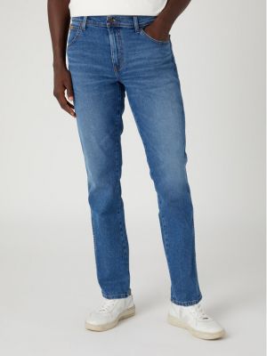 Jeans skinny slim Wrangler bleu