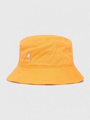 Bavlněný čepice Kangol oranžový