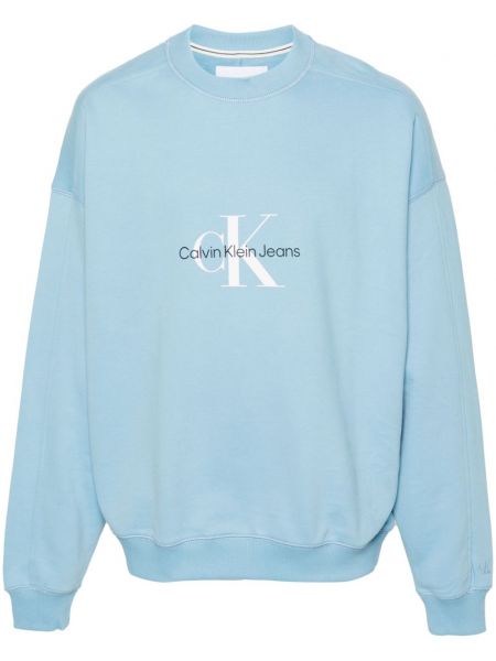 Sweatshirt Calvin Klein Jeans blå