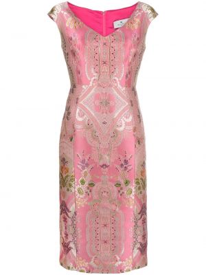 Paisley trykt dress Etro rosa