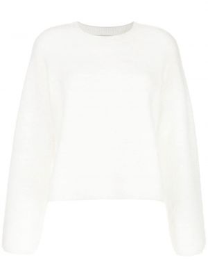 Плетен пуловер B+ab бяло