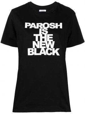 Camiseta P.a.r.o.s.h. negro