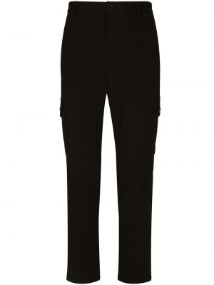 Pantalon cargo slim Dolce & Gabbana noir