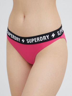 Spodnji del bikini Superdry vijolična