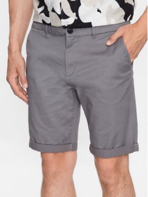 Shorts en jean slim Tom Tailor Denim gris