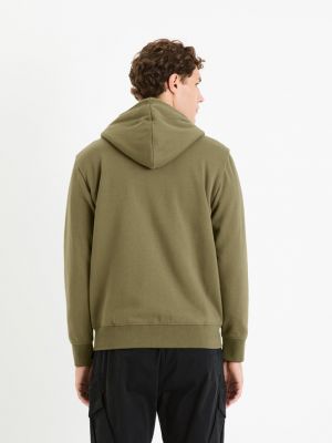Sweatshirt Celio grün