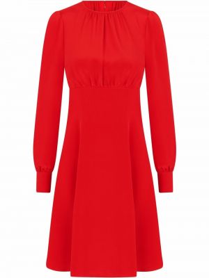 Dlouhé šaty Dolce & Gabbana červené