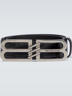 Pásek Balenciaga stříbrný