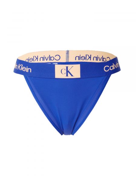 Costum de baie Calvin Klein Swimwear albastru