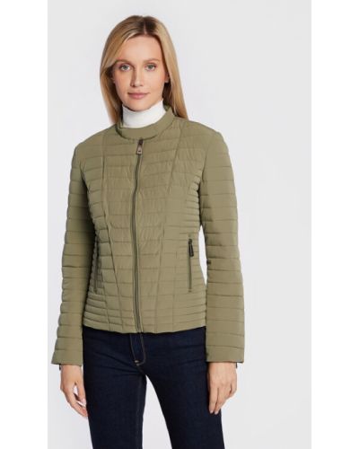 Pehely slim fit kabát Guess - zöld