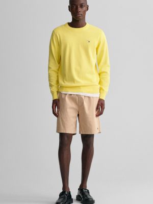 Пуловер Gant желтый