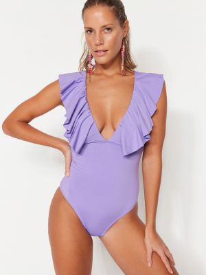 Bikinis Trendyol violetinė