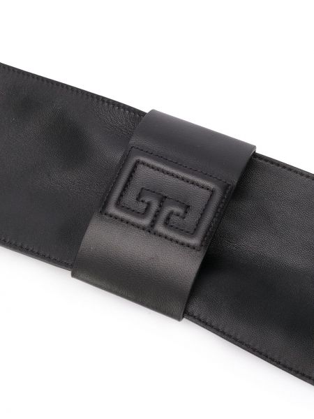 Cinturón oversized Givenchy negro