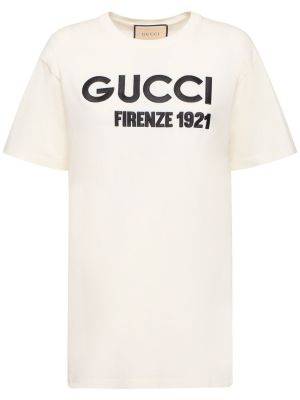 Jersey pamut póló Gucci