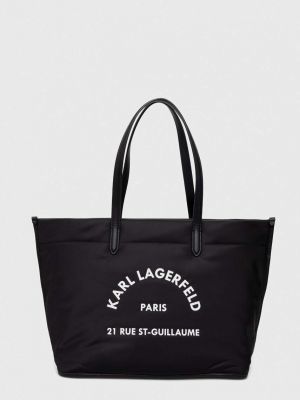 Сумка шопер Karl Lagerfeld чорна