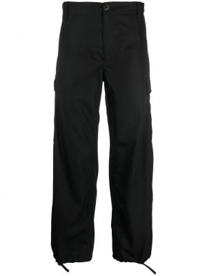 Pantalon cargo en coton avec poches Kenzo noir