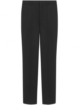 Pantalon droit plissé Saint Laurent noir