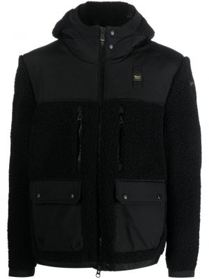 Dūnu jaka ar kapuci Blauer melns