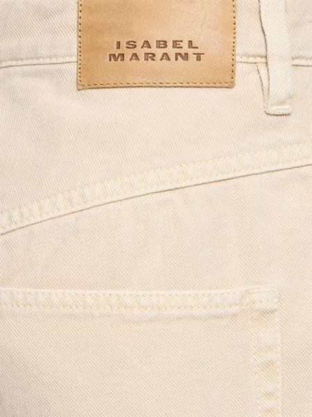 Pantalones cortos de cintura alta de algodón Marant Etoile