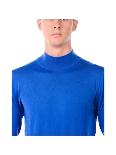 Jersey cuello alto Daniele Alessandrini azul