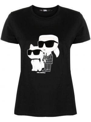 T-shirt Karl Lagerfeld nero