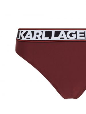 Bikinis Karl Lagerfeld raudona