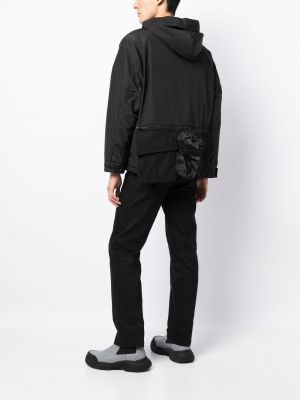 Dūnu jaka ar kapuci ar kabatām Undercoverism melns