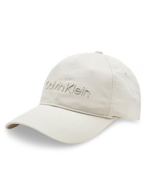 Șapcă cu broderie Calvin Klein gri