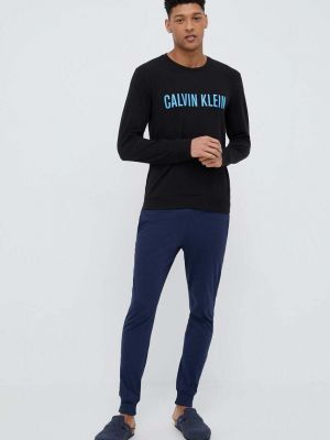 Vesta s printom Calvin Klein Underwear crna