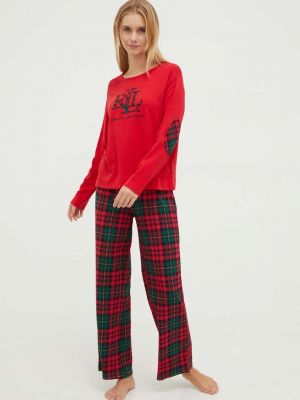 Пижама Lauren Ralph Lauren червено