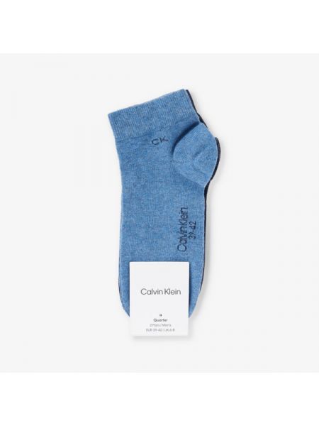 Меланжевые хлопковые носки Calvin Klein