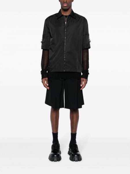 Košile na zip Givenchy černá