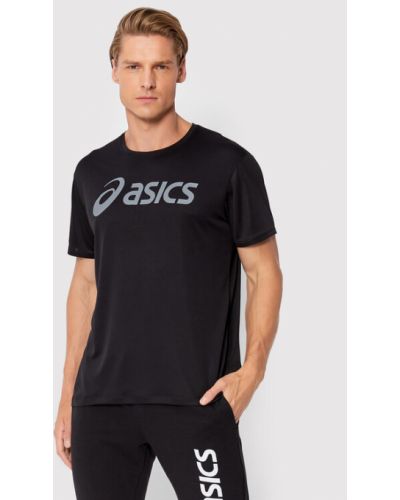 Priliehavé športové tričko Asics čierna