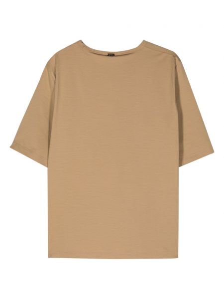 Jersey t-shirt Herno braun