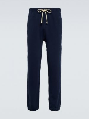 Флисовые спортивные штаны Polo Ralph Lauren синие